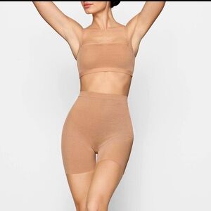 SKIMS sheer sculpt low back shorts